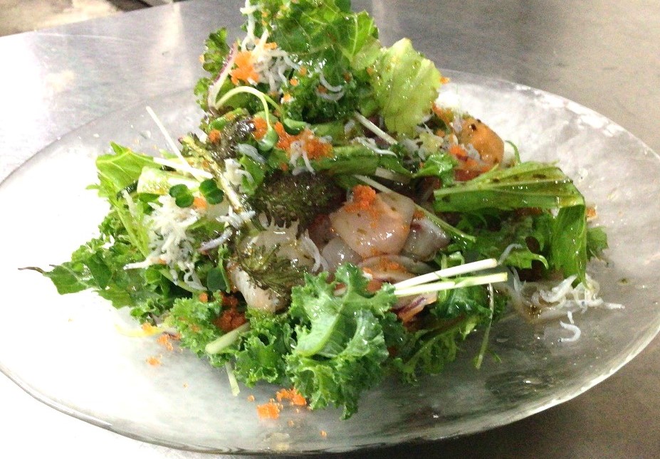 きまぐれ魚介の海鮮サラダ