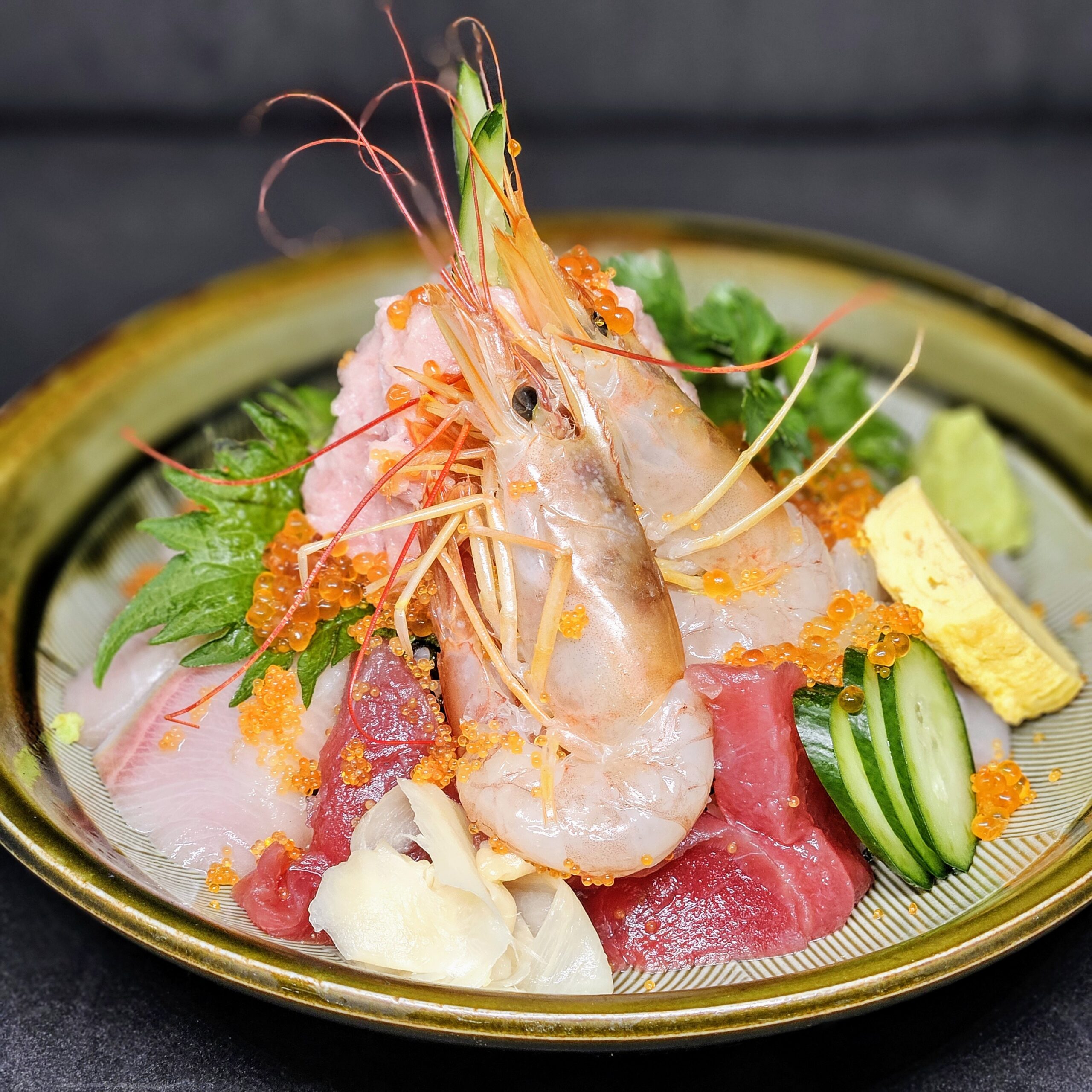 豪海鮮丼（味噌汁・漬物・小鉢付き）